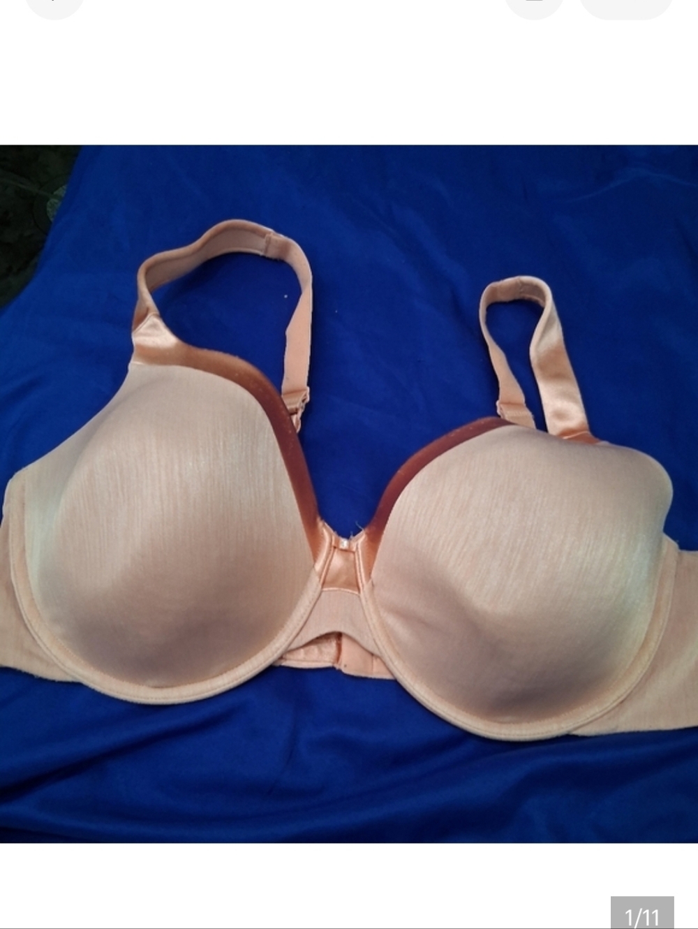 Vanity Fair 40D Wired Light Peach Bra